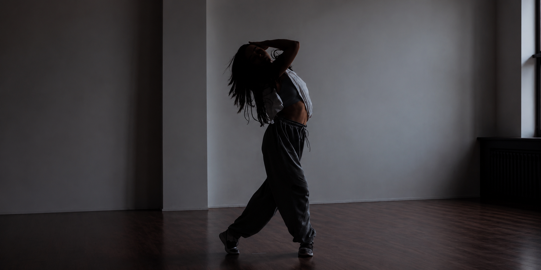 Dancer in a studio